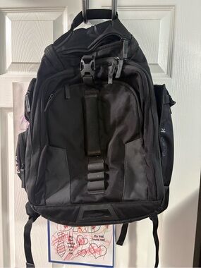 Reebok Men's Black Tactical Backpack - Barbell for Boobs/Qalo limited edition
